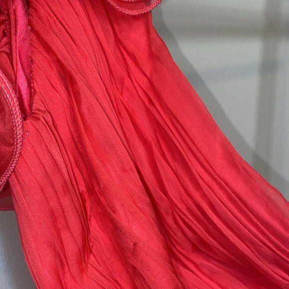 Mac Duggal - Asymmetrical Pleated Bodice Prom Dress - Picture 15 of 15